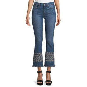 Derek Lam Jane Embroidered Jeans